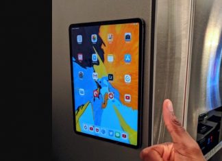 L'iPad Pro 2018 se fixe sur un frigo !