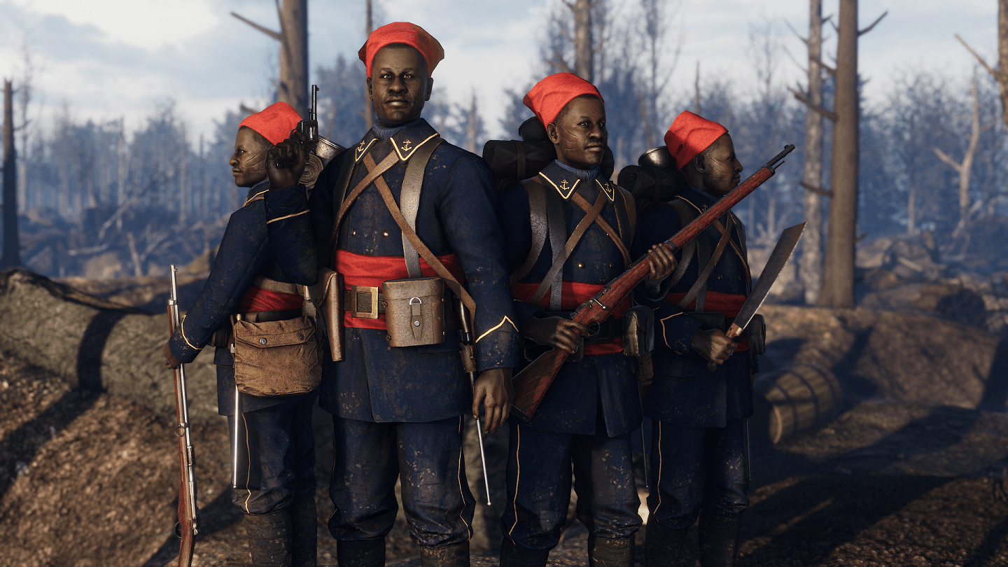 Verdun Envie de revivre la WW1 ? Verdun propre un jeu à 64 joueurs avec des tirailleurs sénégalais