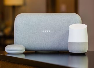 Les trois versions du Google Home