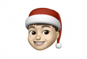 Apple vous permet d’ajouter un chapeau de Noël aux Memoji