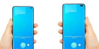 Un concept du Samsung Galaxy S10