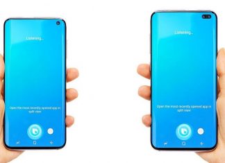 Un concept du Samsung Galaxy S10