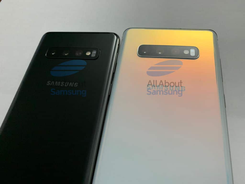 Samsung Galaxy S10 et Galaxy S10+