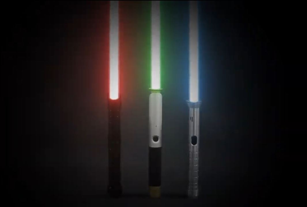 WAAN : aux couleurs de Star Wars WAAN : Un sabre laser digne de Star Wars connecté à votre smartphone