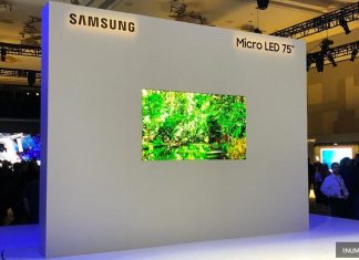 CES 2019 : Samsung présente son Micro LED 4K au format 75 pouces