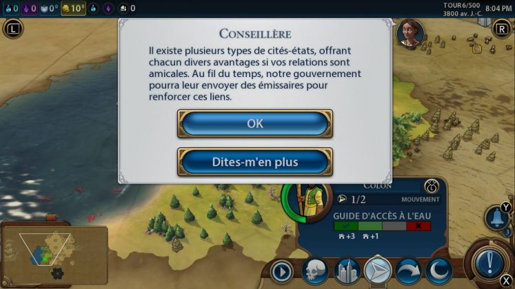 Civilization VI TEST 1 747x420 - [ TEST ] Civilization VI : que vaut le portage sur Nintendo Switch ?