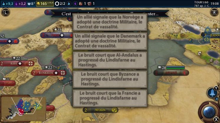 Civilization VI TEST 2 747x420 - [ TEST ] Civilization VI : que vaut le portage sur Nintendo Switch ?