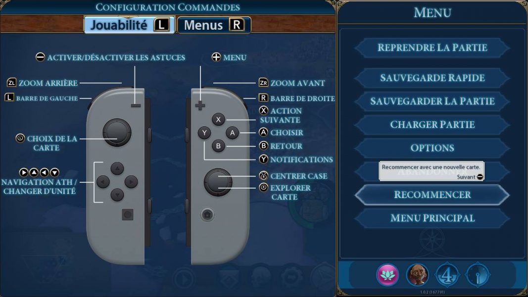 Civilization VI : les Joycons s'en sortent bien Civilization VI : les Joycons s'en sortent bien