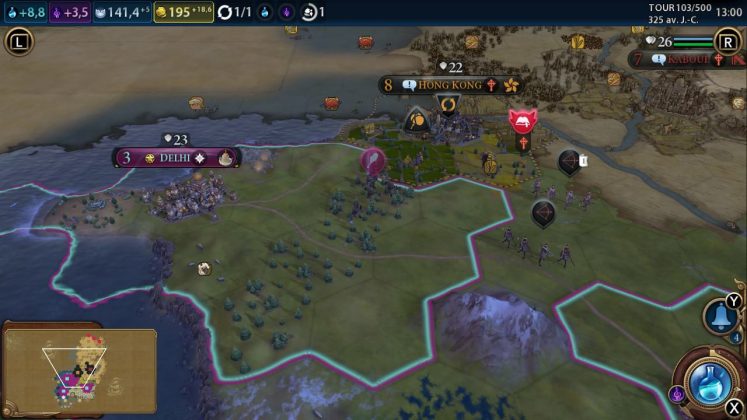 Civilization VI TEST 6 747x420 - [ TEST ] Civilization VI : que vaut le portage sur Nintendo Switch ?