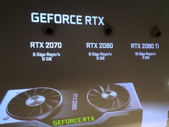 Gamme RTX 20XX 1 560x420 - Max-Q et Ray Tracing, quelles nouveautés pour Nvidia en 2019 ?