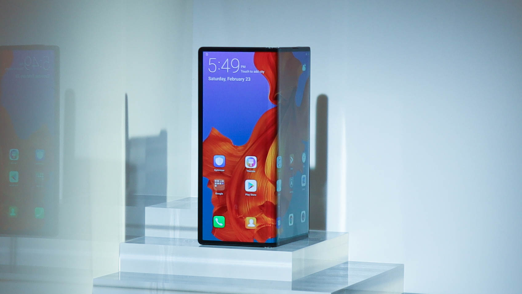 Huawei Mate X smartphone pliable Galaxy Fold Huawei Mate X smartphone pliable Galaxy Fold