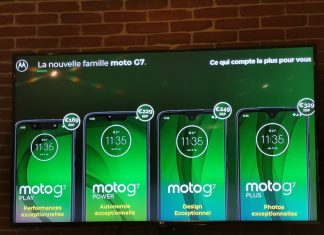 Les Motorola Moto G7