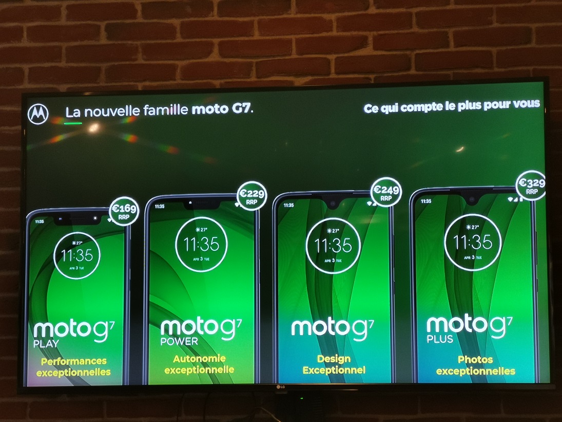 [ Prise en main ] Motorola Moto G7 : une nouvelle génération pleine d'arguments