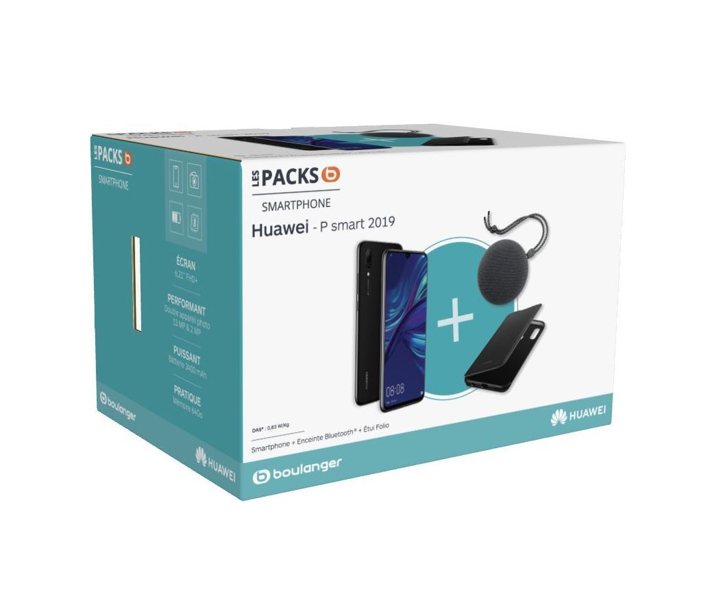 Un pack Huawei P Smart 2019 en promo chez Boulanger