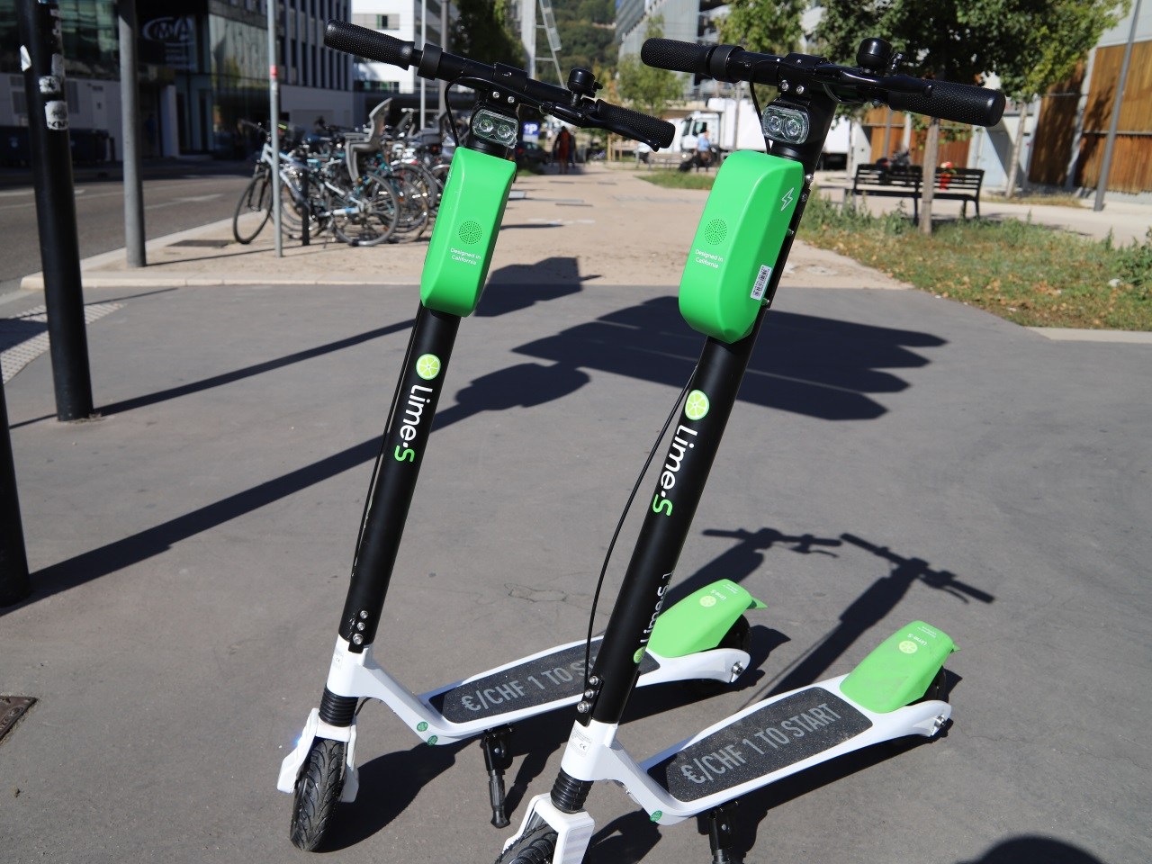 Trottinettes Lime : problèmes de freinage