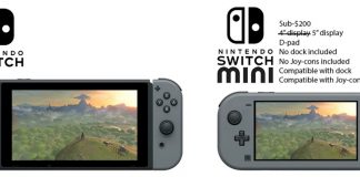 Quel design pour la Nintendo Switch Mini ?