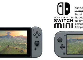 Quel design pour la Nintendo Switch Mini ?