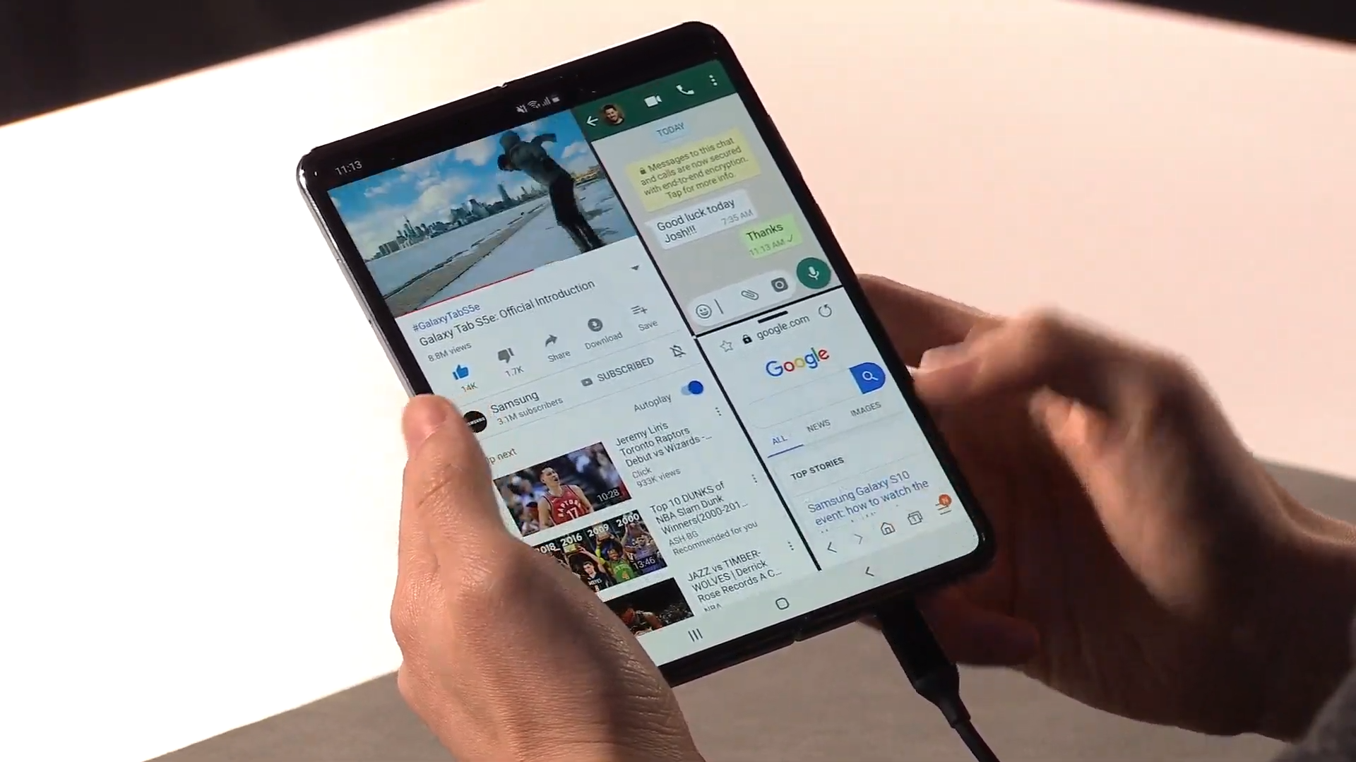 Le Samsung Galaxy Fold débarque en France le 3 mai avec des Galaxy Byds et un étui offerts