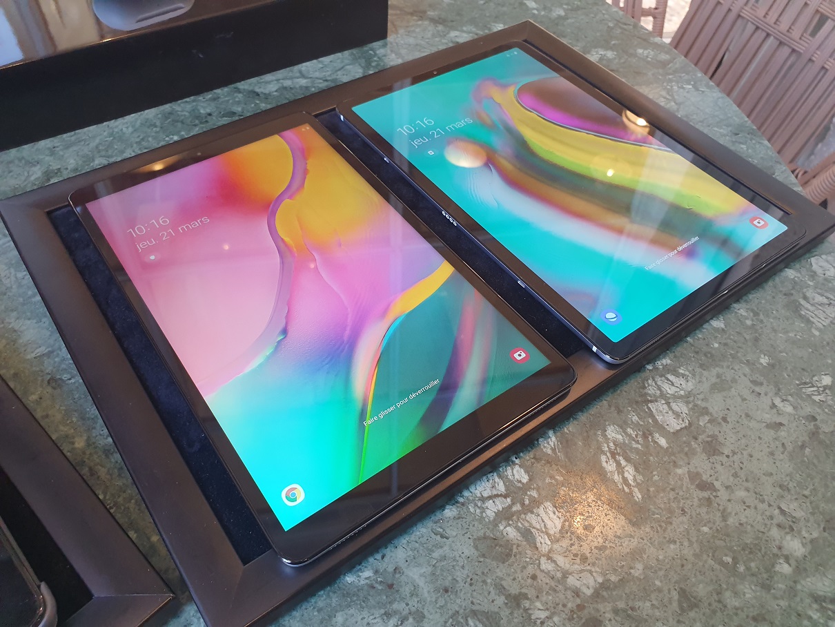 Samsung Galaxy Tab A 2019 et Galaxy Tab S5e