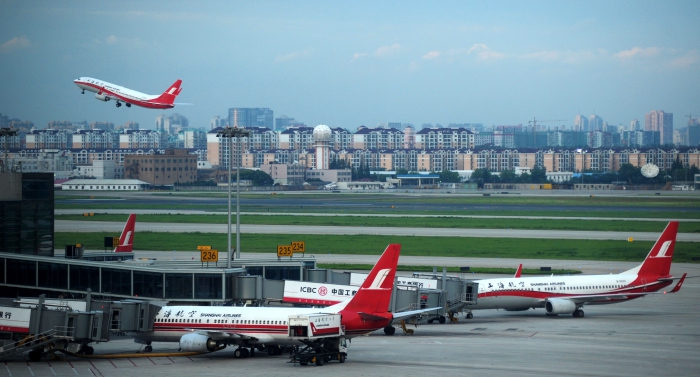 Un aéroport en Chine 23 millions de Chinois fichés interdits de voyager