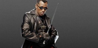 Wesley Snipes incarnant Blade