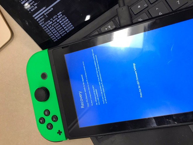 Un développeur a porté Windows 10 sur la Nintendo Switch