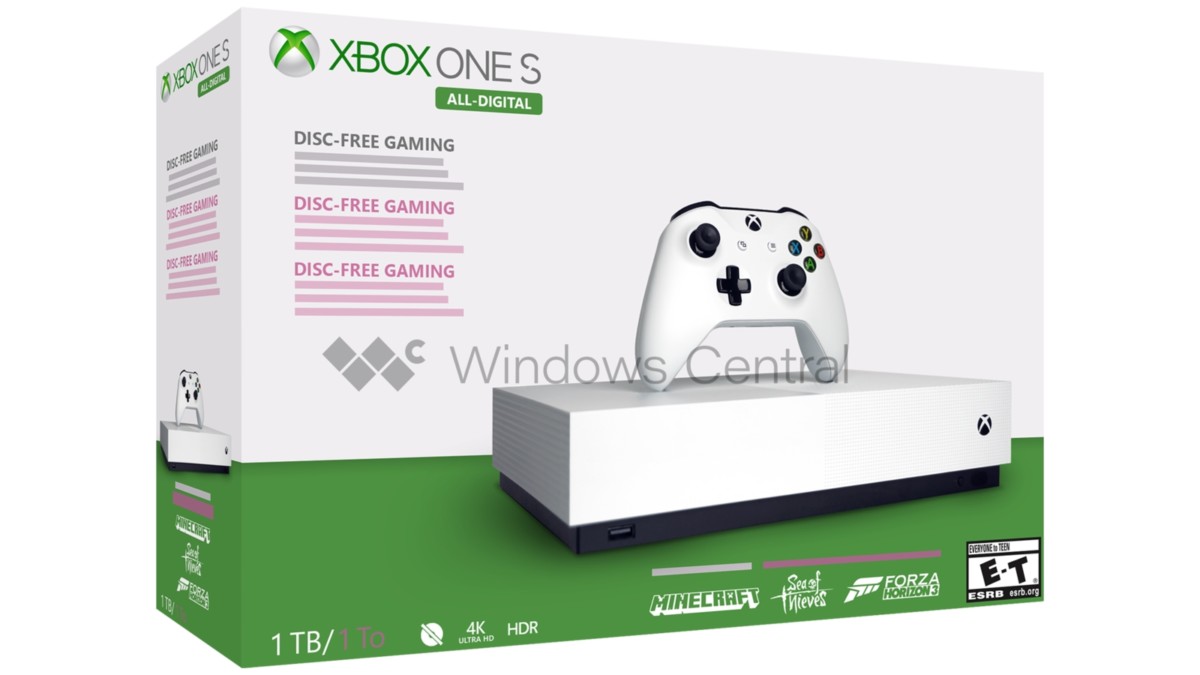 La Xbox sans lecteur de disque sortira dès cette année