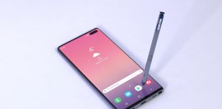 Un concept du Samsung Galaxy Note 10