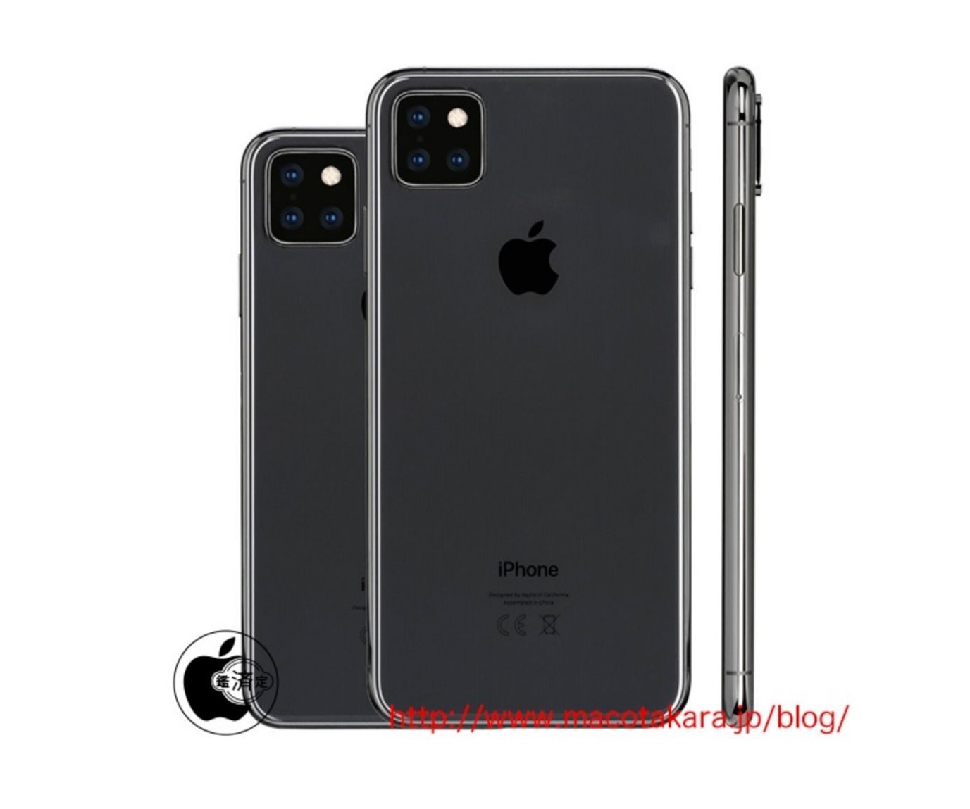 iPhone 2019 - Source : Macotakara Cinq iPhone 2019 au lieu de trois pour Apple !